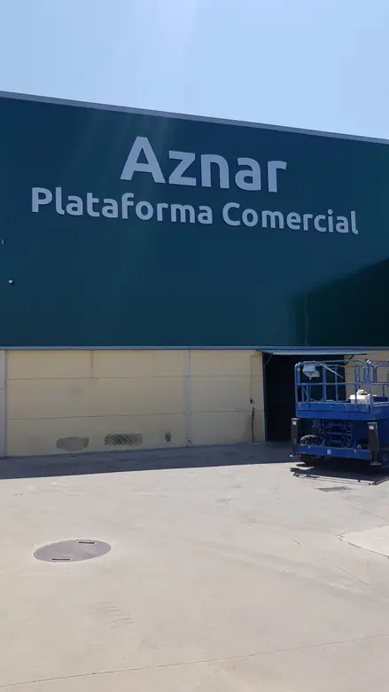 Trabajo de letras corpóreas realizado por Rótulos Pixeles, proyecto 24