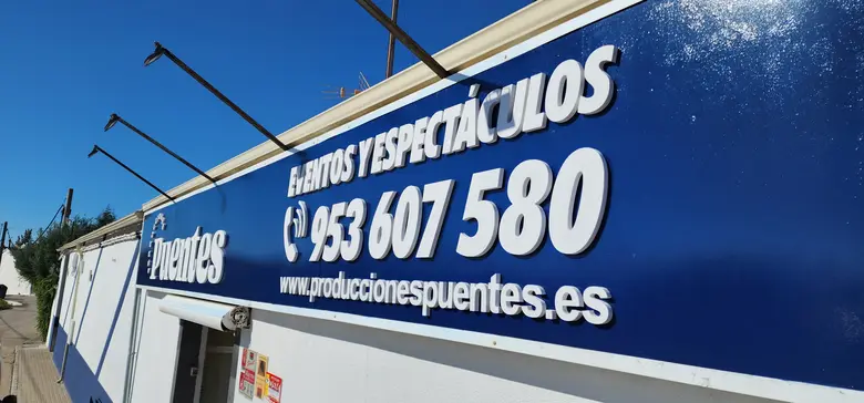 Trabajo de letras corpóreas realizado por Rótulos Pixeles, proyecto 83