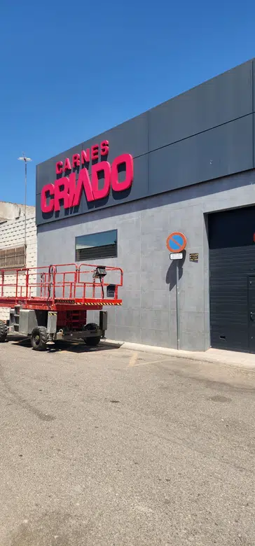 Trabajo de letras corpóreas realizado por Rótulos Pixeles, proyecto 134