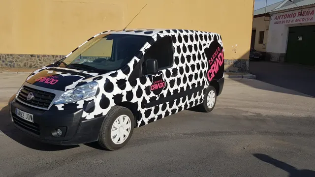 Trabajo de rotulación de vehículos realizado por Rótulos Pixeles, proyecto 21